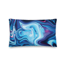 Default Title Lucid Blue Rectangle Premium Pillow by Design Express