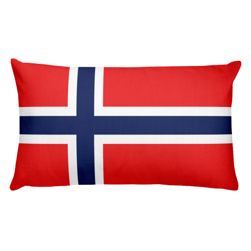 Default Title Peter I Island Flag Allover Print Rectangular Pillow Home by Design Express