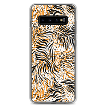 Samsung Galaxy S10+ Tiger Seamless Pattern Samsung Case by Design Express