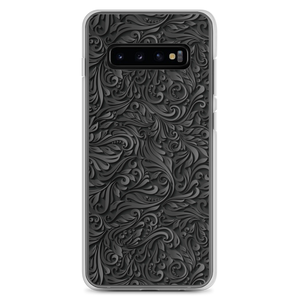 Samsung Galaxy S10+ 3D Black Ornament Pattern Samsung Case by Design Express