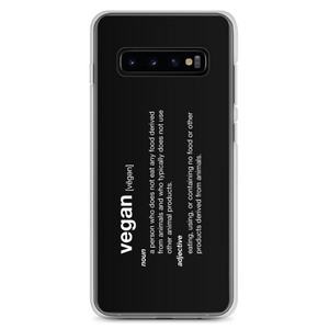 Samsung Galaxy S10+ Vegan Dictionary Samsung Case by Design Express