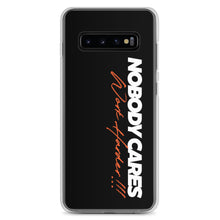 Samsung Galaxy S10+ Nobody Cares, Work Harder (Motivation) Samsung Case by Design Express