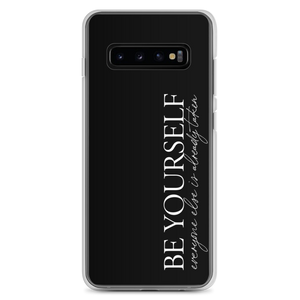 Samsung Galaxy S10+ Be Yourself Quotes Samsung Case by Design Express