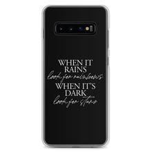 Samsung Galaxy S10+ When it rains, look for rainbows (Quotes) Samsung Case by Design Express