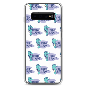 Samsung Galaxy S10+ Seahorse Hello Summer Samsung Case by Design Express