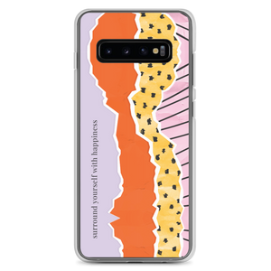 Samsung Galaxy S10+ Surround Yourself with Happiness Samsung Case by Design Express