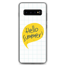 Samsung Galaxy S10+ Hello Summer Yellow Samsung Case by Design Express