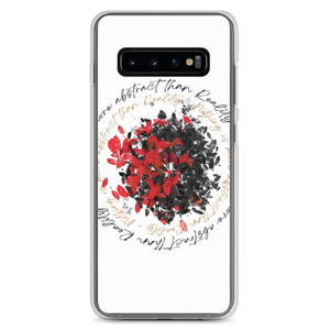 Samsung Galaxy S10+ Nothing is more abstarct than reality Circle Samsung Case by Design Express