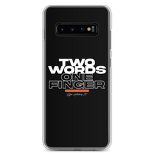 Samsung Galaxy S10+ Two Words One Finger Samsung Case by Design Express