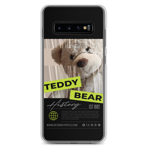 Samsung Galaxy S10+ Teddy Bear Hystory Samsung Case Black by Design Express