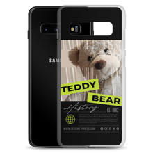 Teddy Bear Hystory Samsung Case Black by Design Express