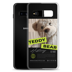 Teddy Bear Hystory Samsung Case Black by Design Express