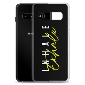 Inhale Exhale Clear Case for Samsung®