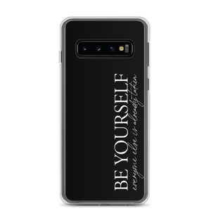 Samsung Galaxy S10 Be Yourself Quotes Samsung Case by Design Express