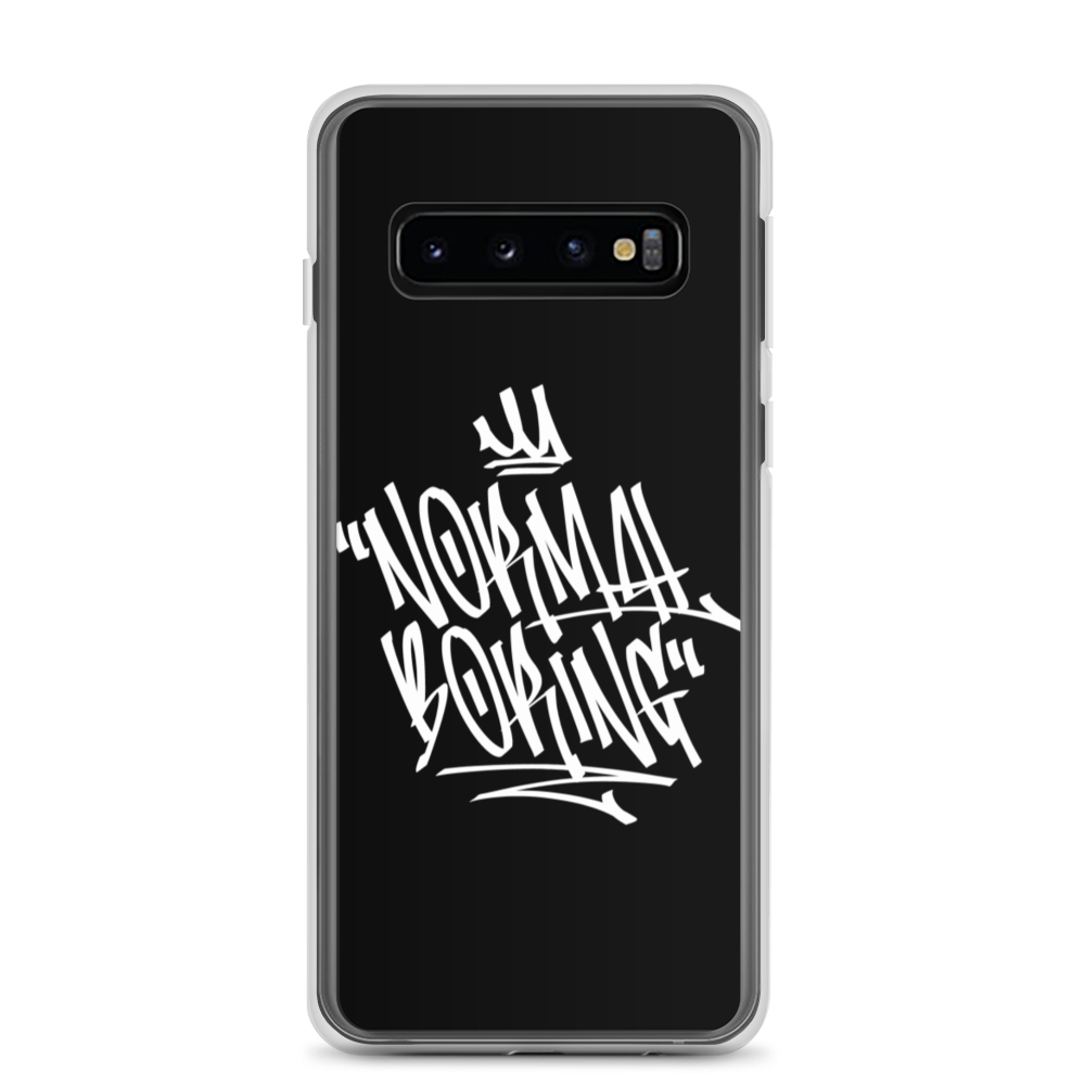 Samsung Galaxy S10 Normal is Boring Graffiti (motivation) Samsung Case by Design Express