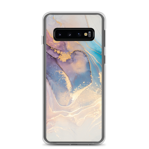 Samsung Galaxy S10 Soft Marble Liquid ink Art Full Print Samsung Case by Design Express