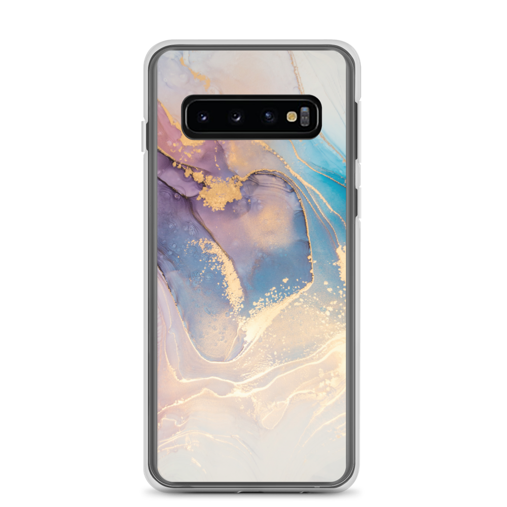 Samsung Galaxy S10 Soft Marble Liquid ink Art Full Print Samsung Case by Design Express