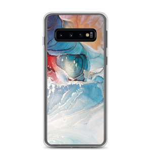 Samsung Galaxy S10 Colorful Marble Liquid ink Art Full Print Samsung Case by Design Express