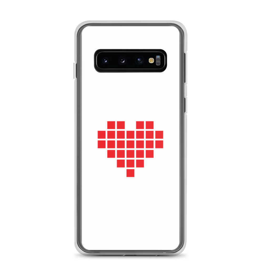 Samsung Galaxy S10 I Heart U Pixel Samsung Case by Design Express