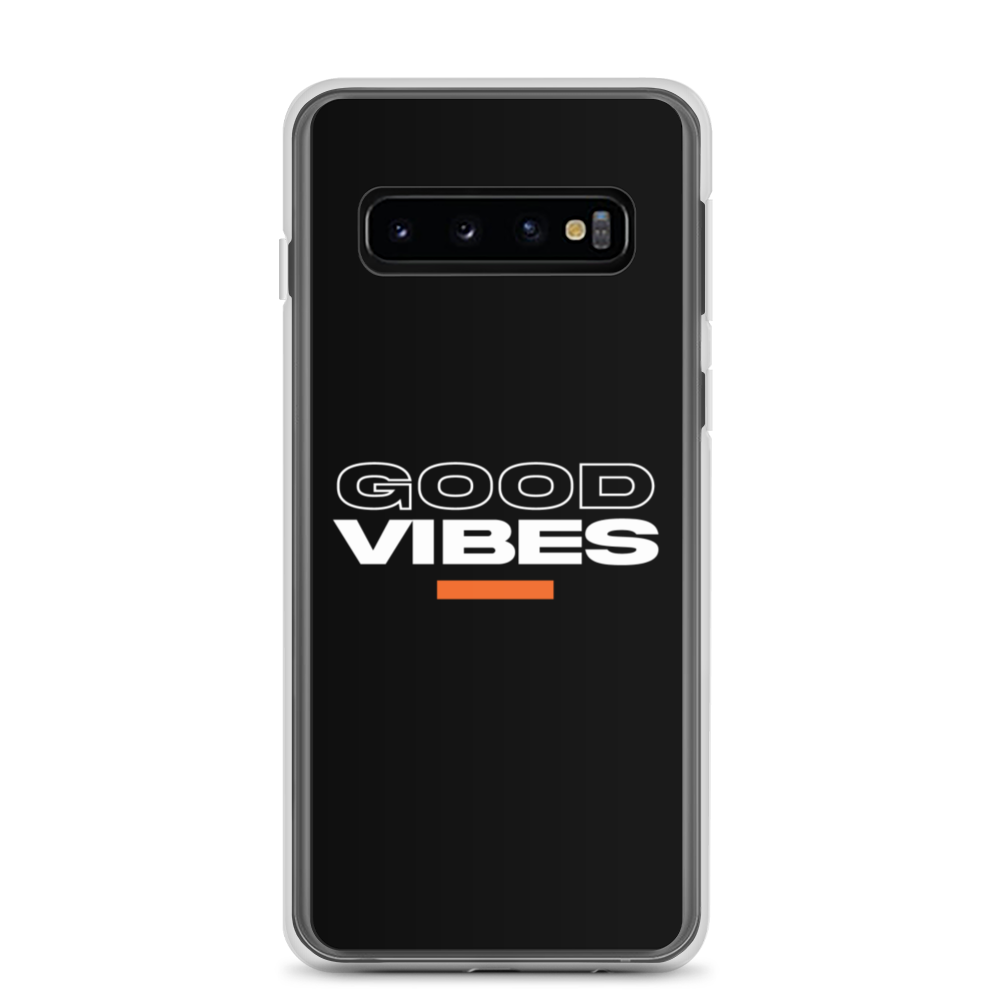 Samsung Galaxy S10 Good Vibes Text Samsung Case by Design Express