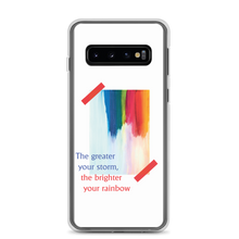 Samsung Galaxy S10 Rainbow Samsung Case White by Design Express