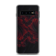 Samsung Galaxy S10 Black Red Fractal Art Samsung Case by Design Express