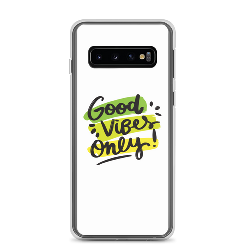 Samsung Galaxy S10 Good Vibes Only Samsung Case by Design Express