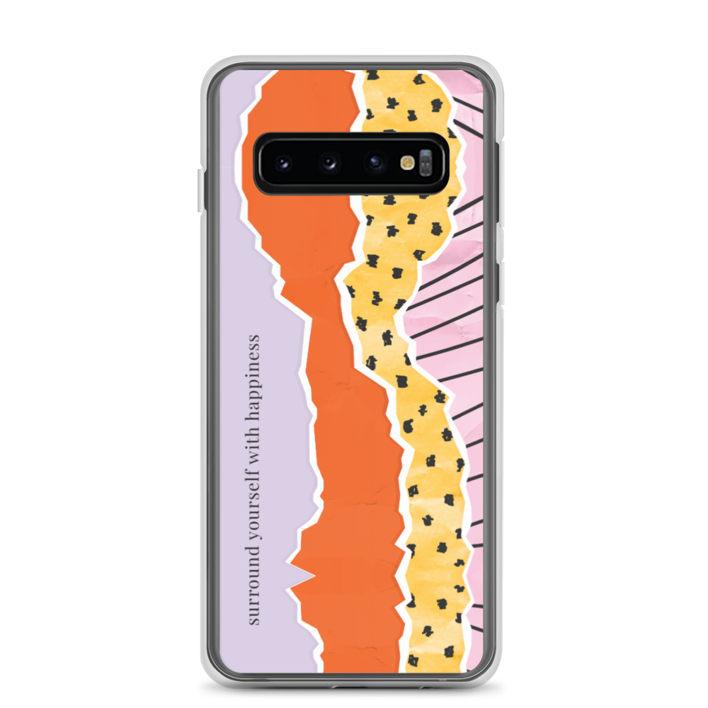 Samsung Galaxy S10 Surround Yourself with Happiness Samsung Case by Design Express