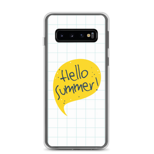 Samsung Galaxy S10 Hello Summer Yellow Samsung Case by Design Express