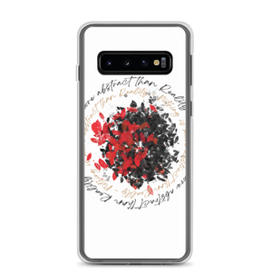 Samsung Galaxy S10 Nothing is more abstarct than reality Circle Samsung Case by Design Express