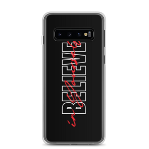 Samsung Galaxy S10 Believe in yourself Typography Samsung Case by Design Express