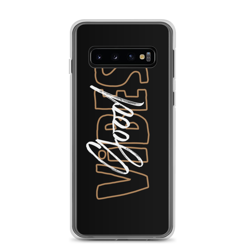 Samsung Galaxy S10 Good Vibes Typo Samsung Case by Design Express