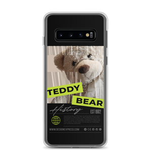 Samsung Galaxy S10 Teddy Bear Hystory Samsung Case Black by Design Express