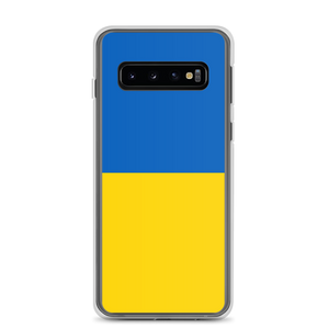 Samsung Galaxy S10 Ukraine Flag (Support Ukraine) Samsung Case by Design Express