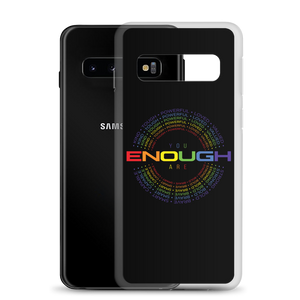 You Are Enough (Colorful) Clear Case for Samsung®