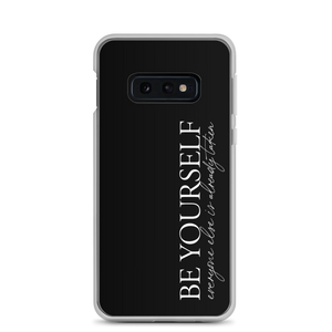 Samsung Galaxy S10e Be Yourself Quotes Samsung Case by Design Express