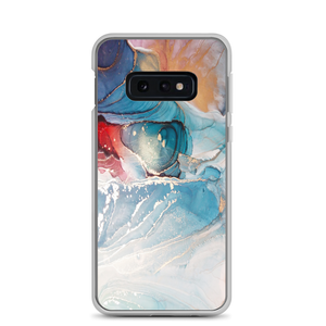 Samsung Galaxy S10e Colorful Marble Liquid ink Art Full Print Samsung Case by Design Express