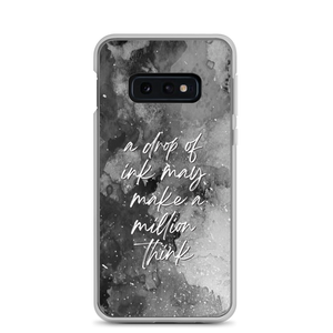 Samsung Galaxy S10e a drop of ink may make a million think Samsung Case by Design Express