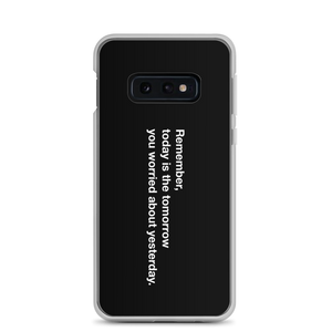 Samsung Galaxy S10e Remember Quotes Samsung Case by Design Express