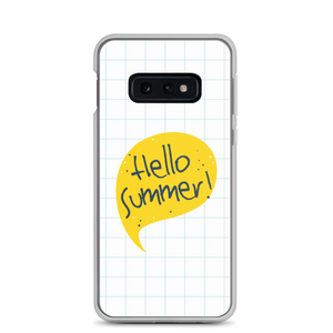 Samsung Galaxy S10e Hello Summer Yellow Samsung Case by Design Express