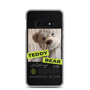 Samsung Galaxy S10e Teddy Bear Hystory Samsung Case Black by Design Express