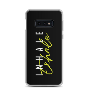 Inhale Exhale Clear Case for Samsung®