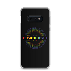 You Are Enough (Colorful) Clear Case for Samsung®