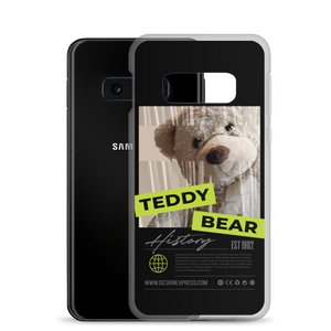 Teddy Bear Hystory Samsung Case Black by Design Express