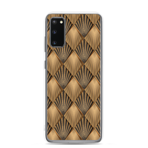 Samsung Galaxy S20 Golden Art Deco Pattern Samsung Case by Design Express