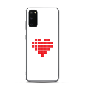 Samsung Galaxy S20 I Heart U Pixel Samsung Case by Design Express