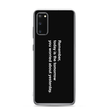 Samsung Galaxy S20 Remember Quotes Samsung Case by Design Express