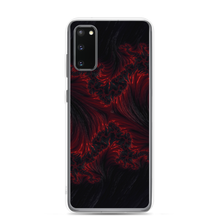 Samsung Galaxy S20 Black Red Fractal Art Samsung Case by Design Express