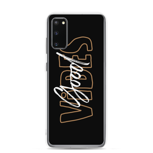 Samsung Galaxy S20 Good Vibes Typo Samsung Case by Design Express