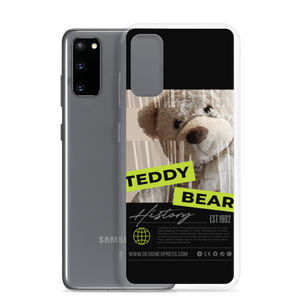 Teddy Bear Hystory Samsung Case Black by Design Express